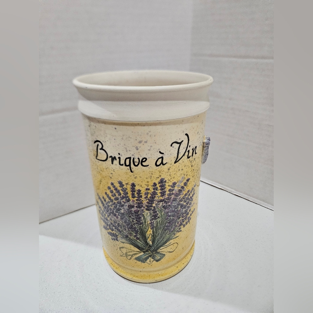 French Aeginta Vallauris Brique A Vin Wine Chiller